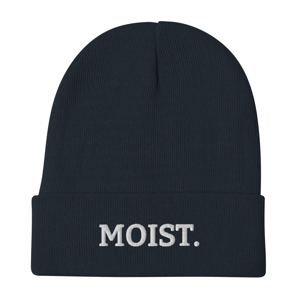 MOIST. Embroidered Beanie - Image 2