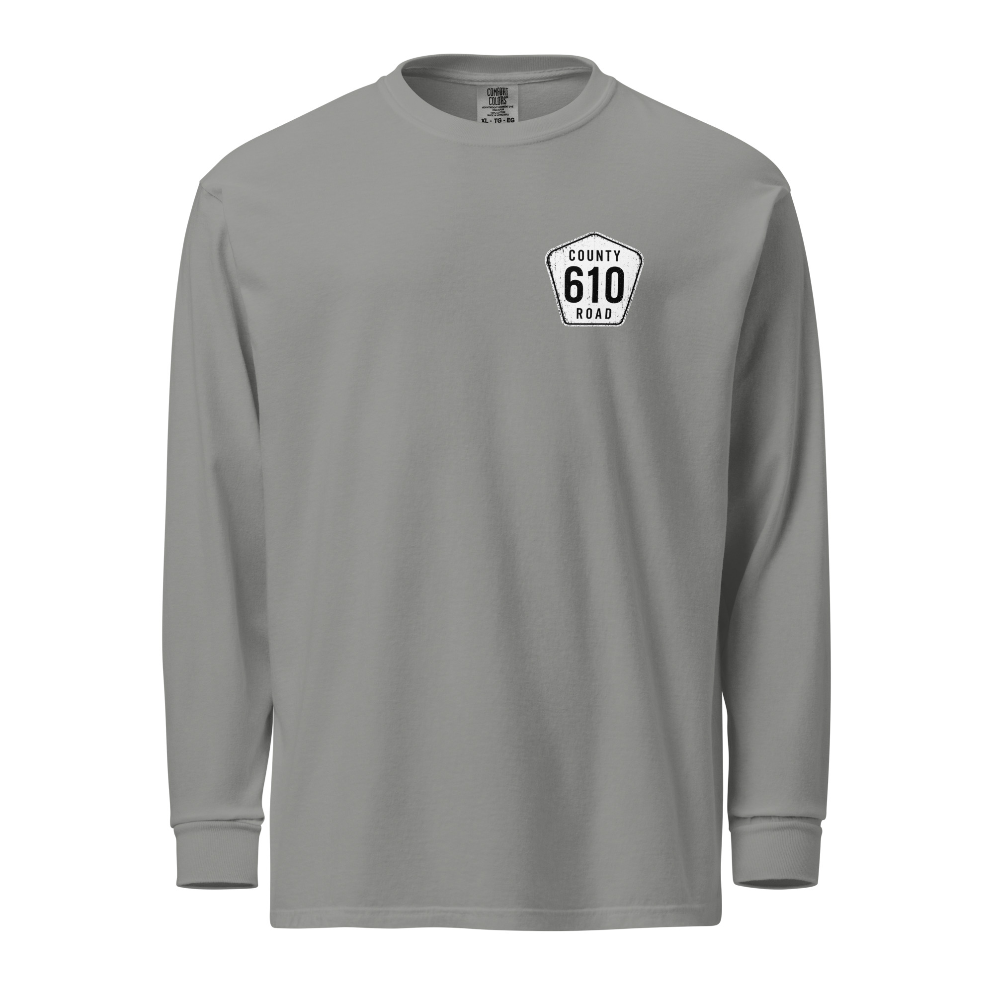 County Rd 610-Distressed CC Long Sleeve Tee - Image 9