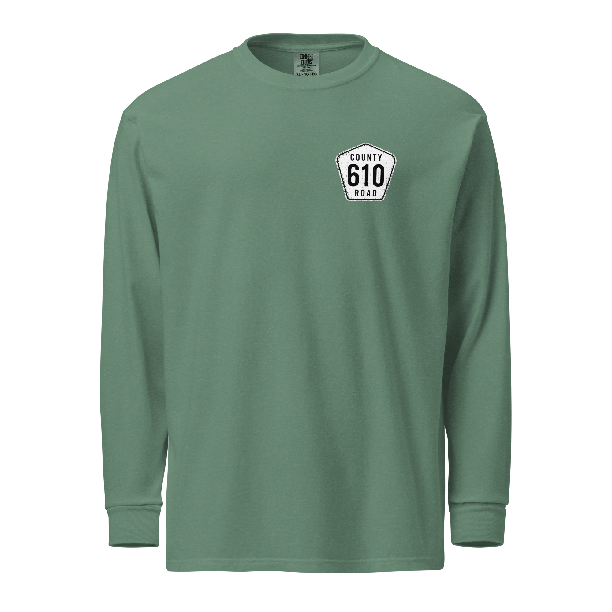 County Rd 610-Distressed CC Long Sleeve Tee - Image 7