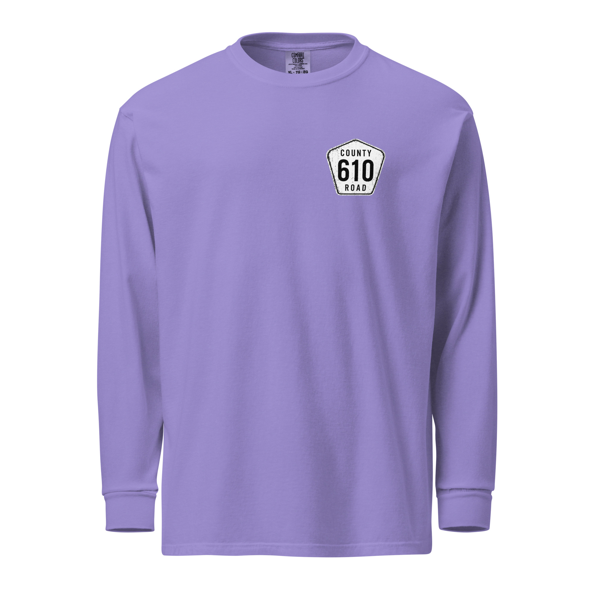 County Rd 610-Distressed CC Long Sleeve Tee - Image 11