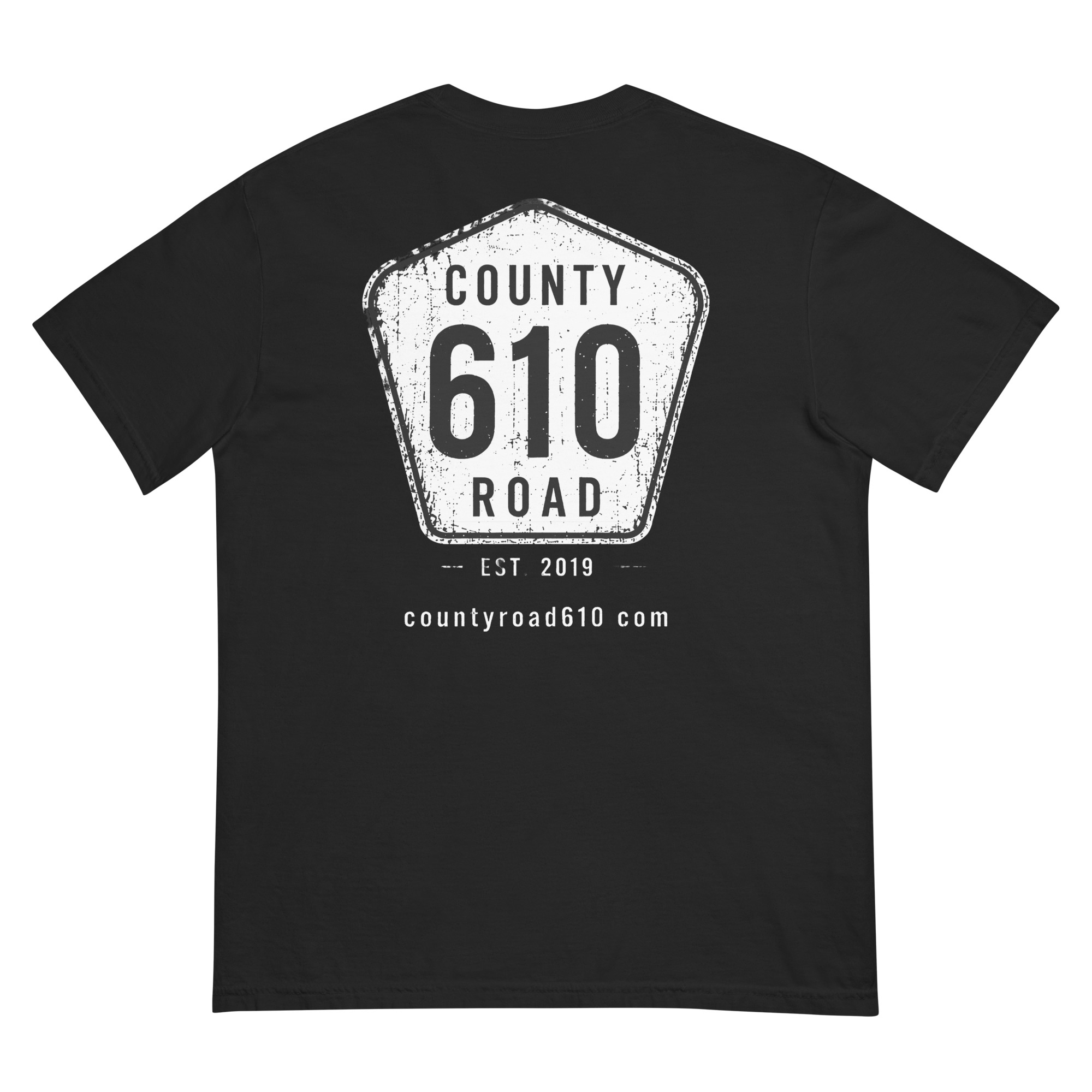 County Rd 610-Distressed CC Tee - Image 2