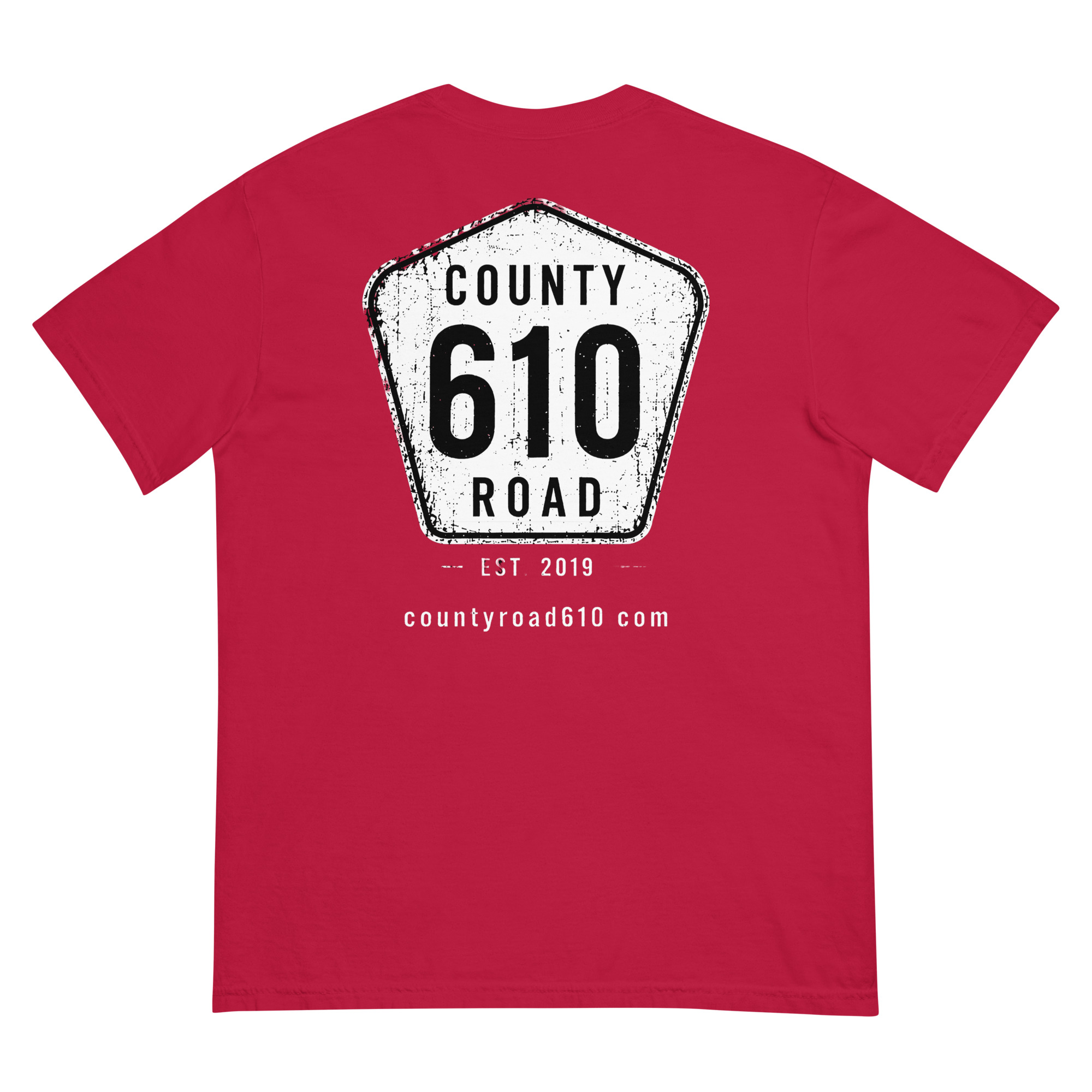 County Rd 610-Distressed CC Tee - Image 6