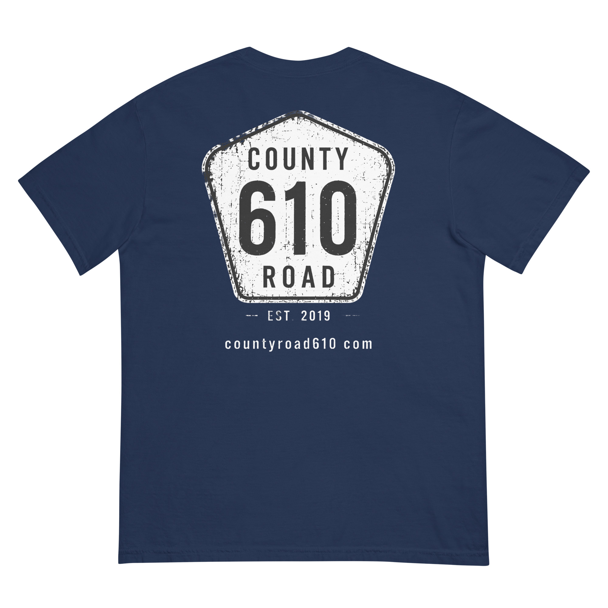 County Rd 610-Distressed CC Tee - Image 4
