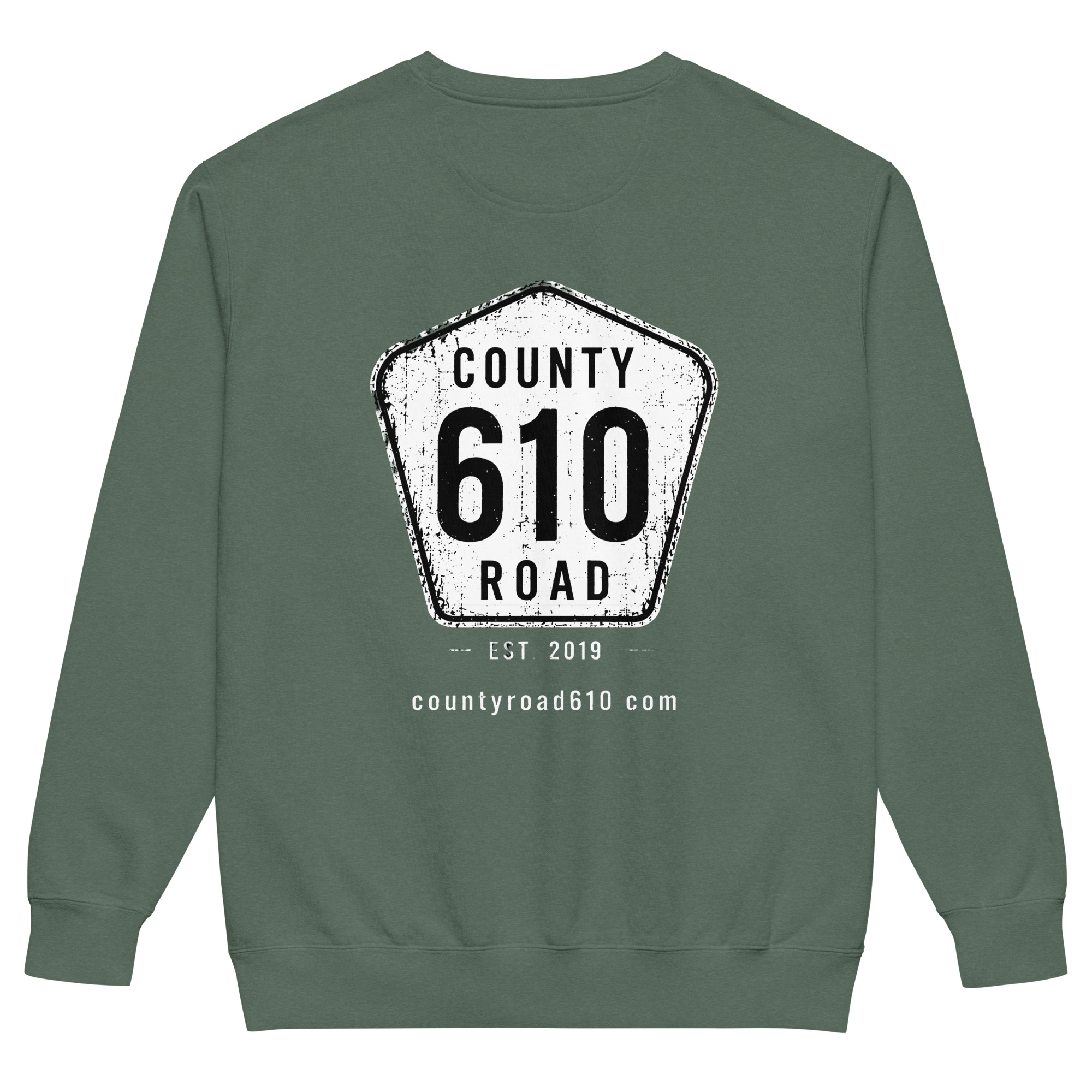 County Rd 610-Distressed CC Sweatshirt - Image 7