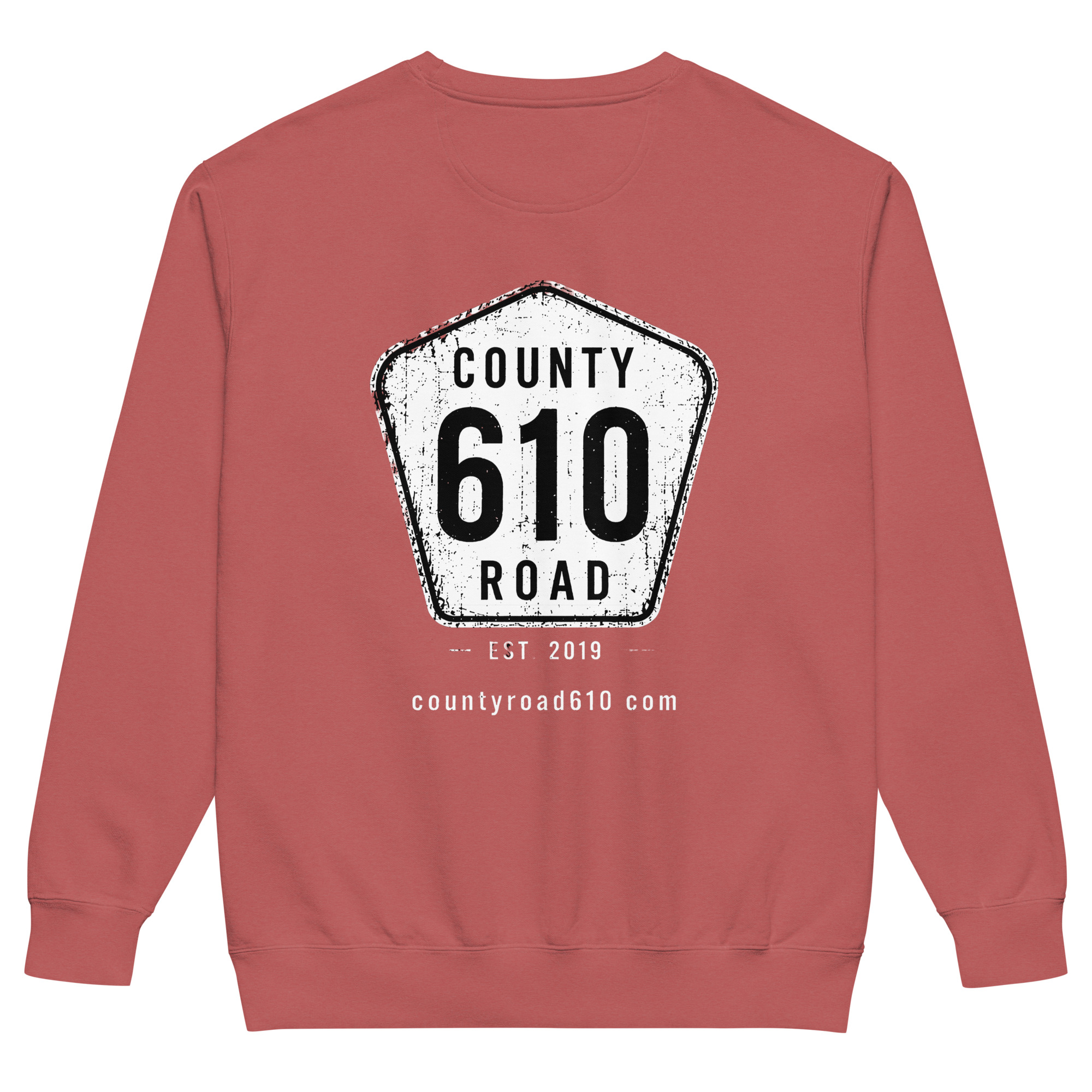 County Rd 610-Distressed CC Sweatshirt - Image 9