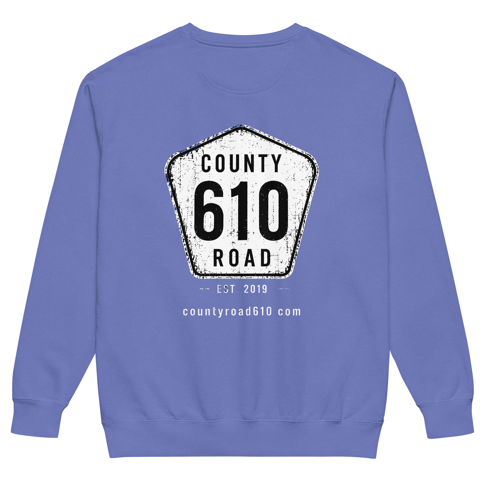 County Rd 610-Distressed CC Sweatshirt - Image 11