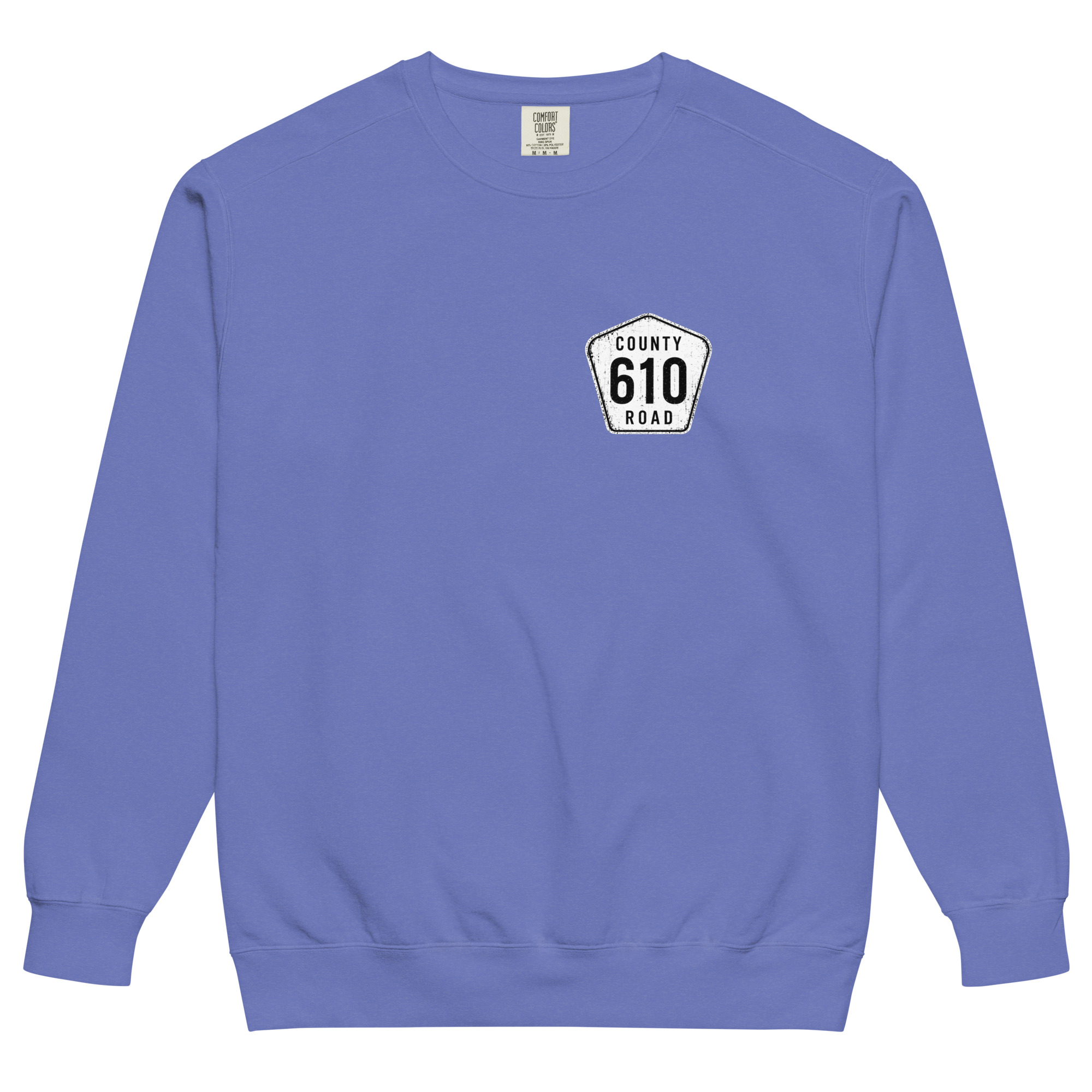 County Rd 610-Distressed CC Sweatshirt - Image 12