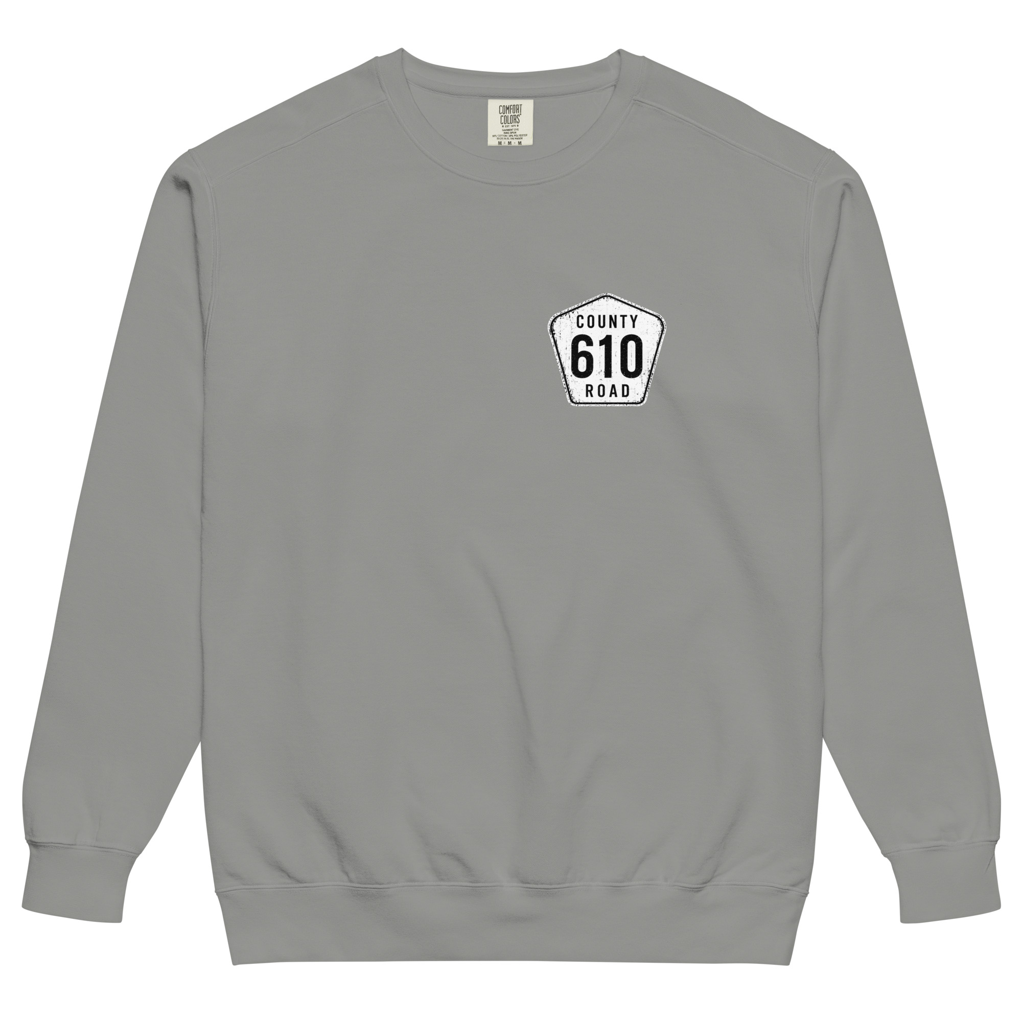 County Rd 610-Distressed CC Sweatshirt - Image 16