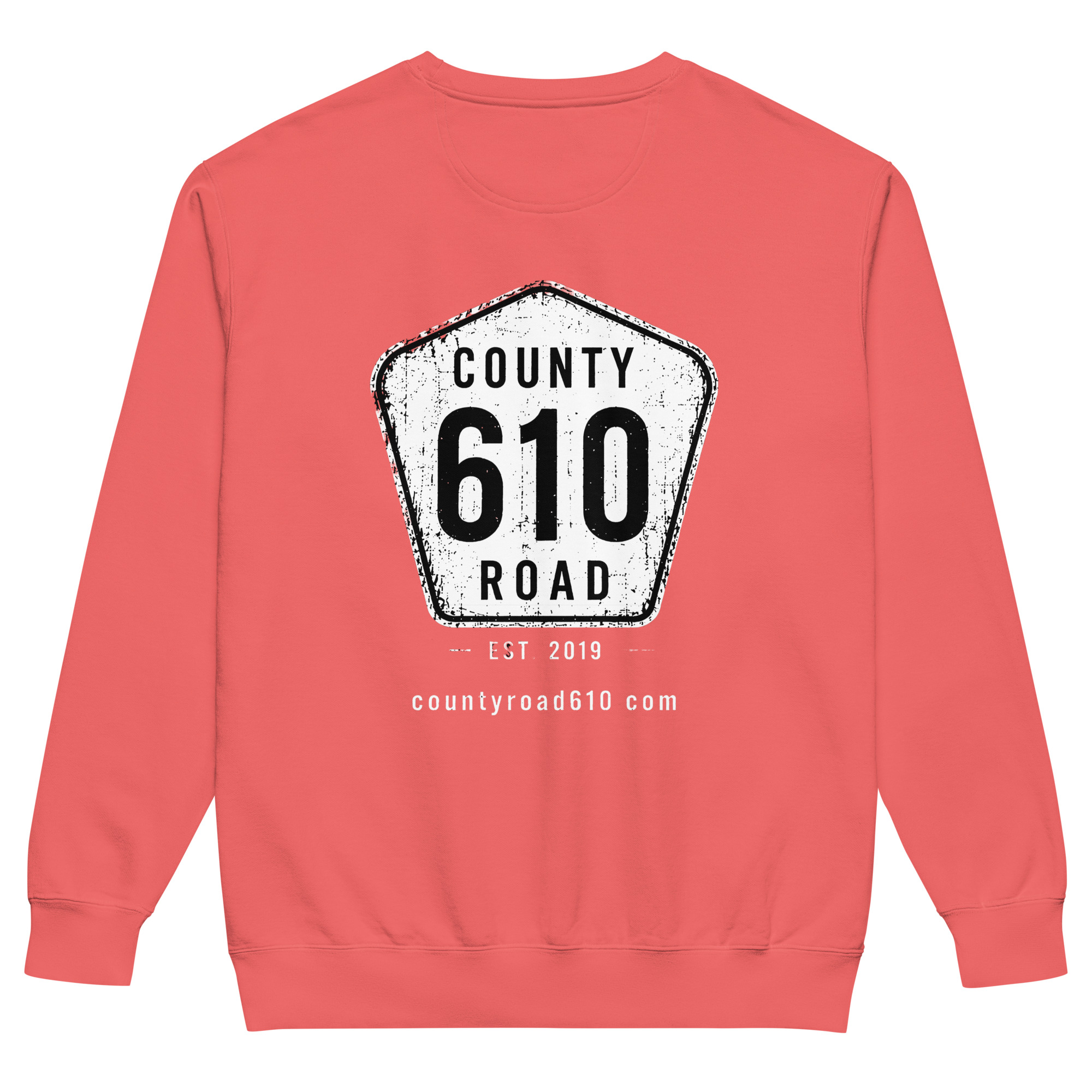 County Rd 610-Distressed CC Sweatshirt - Image 13
